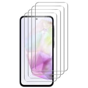 UZWZW (4 Pack) Tempered Glass HD Clear Screen Protector for Samsung Galaxy A35 5G / A55 5G