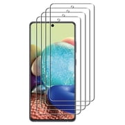 UZWZW (4 Pack) Tempered Glass HD Clear Screen Protector for Samsung Galaxy A71 5G / A71 5G UW