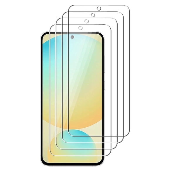 UZWZW (4 Pack) Tempered Glass HD Clear Screen Protector for Samsung Galaxy S24 FE 5G