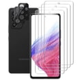 thumbnail image 1 of UZWZW (4+2) for Samsung Galaxy A53 5G (4 Pack) Tempered Glass HD Clear Screen Protector with (2 Pack) Camera Lens Protector, 1 of 7