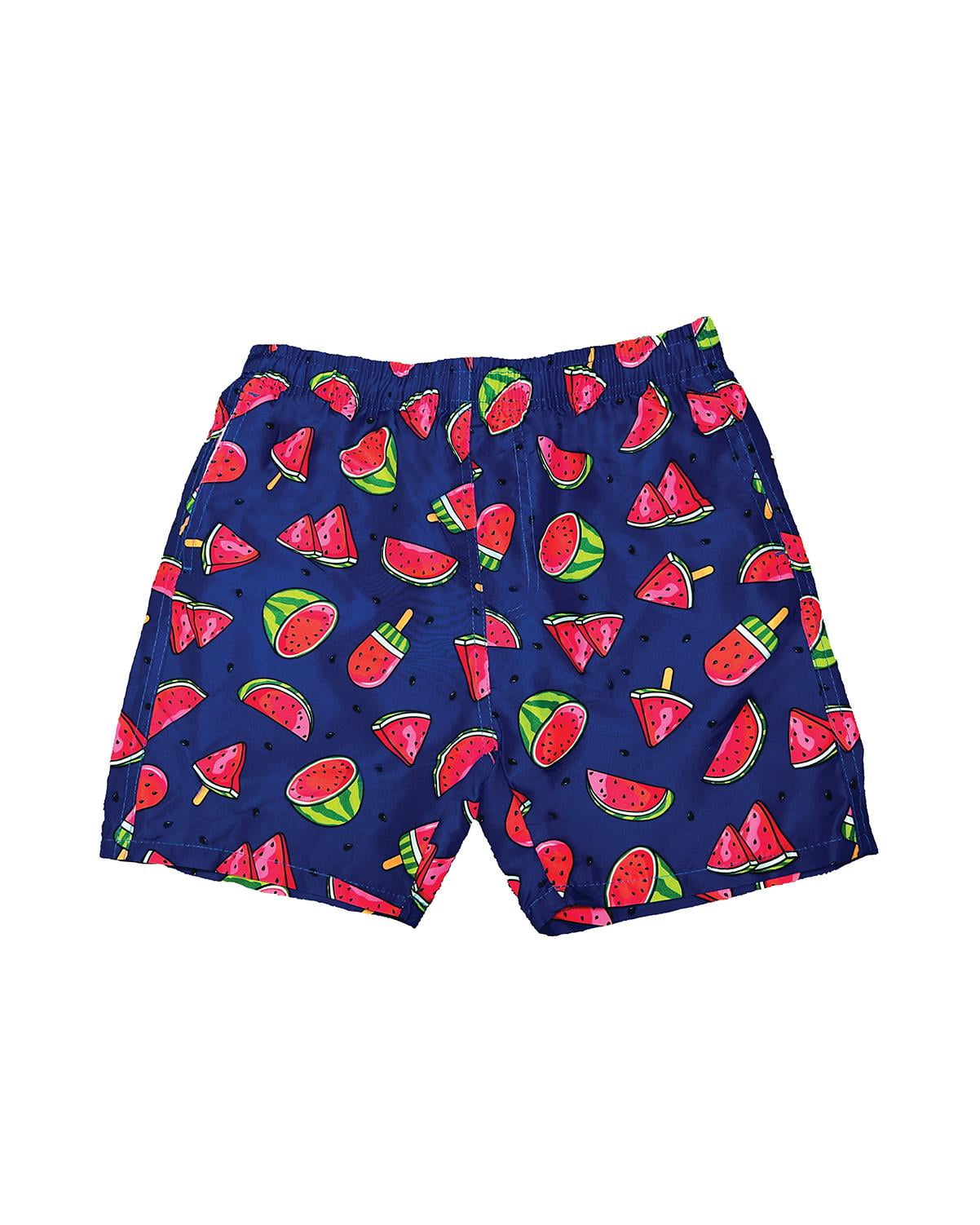 UZZI Kids Swim Shorts Fast Dry Fun Watermelon Print Watermelon