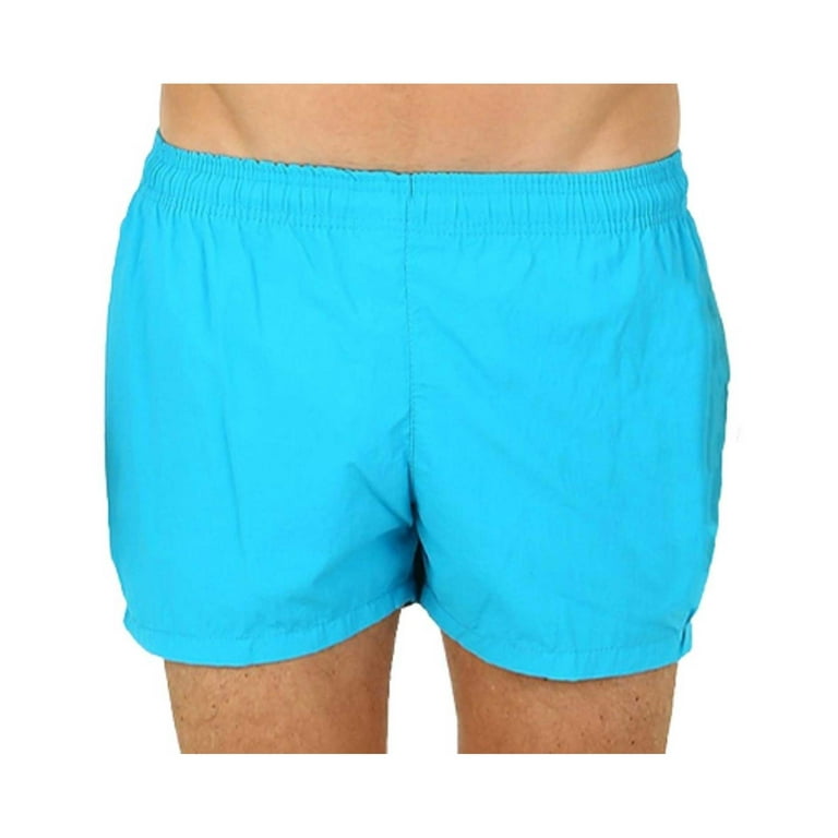Neon blue swim trunks discount