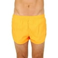 thumbnail image 1 of UZZI Mens Swim Trunks Nylon Boxer Shorts Running Shorts, Orange, Size: Medium, Uzzi Active Wear, 1 of 5