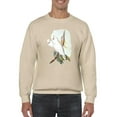 thumbnail image 1 of Ua Ch Pastel Parrots Ii Sweatshirt Men -John Gould Designs, Male 4X-Large, 1 of 4