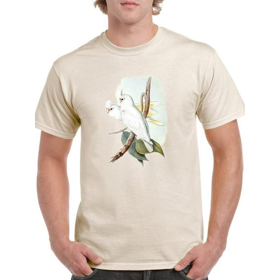 Ua Ch Pastel Parrots Ii T-Shirt Men -John Gould Designs, Male Medium