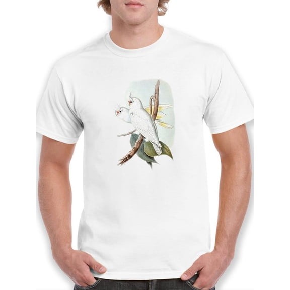 Ua Ch Pastel Parrots Ii T-Shirt Men -John Gould Designs, Male x-Large