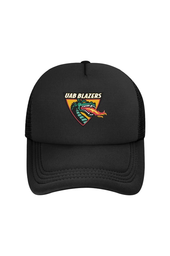 Uab Blazers Solid Color Lightweight Adult Mesh Baseball Cap