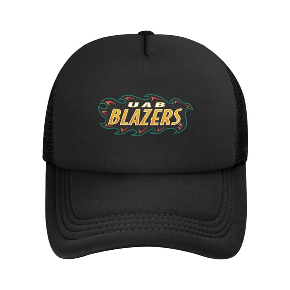 Uab Blazers Solid Color Lightweight Adult Mesh Baseball Cap