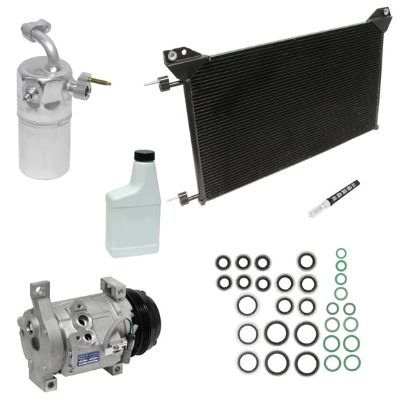 Uac Kt 4052A A/C Compressor And Component Kit, 1 Pack Fits select: 2004-2006 CHEVROLET SILVERADO, 2002-2006 CHEVROLET AVALANCHE