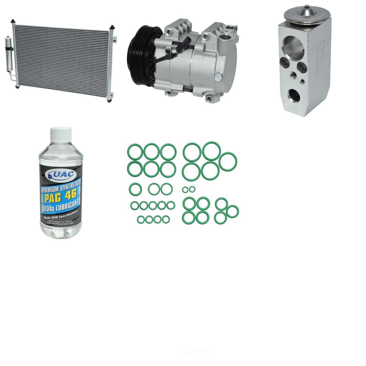 Uac Kt 4870A A/C Compressor And Component Kit, 1 Pack Fits select: 2008-2012 NISSAN ROGUE