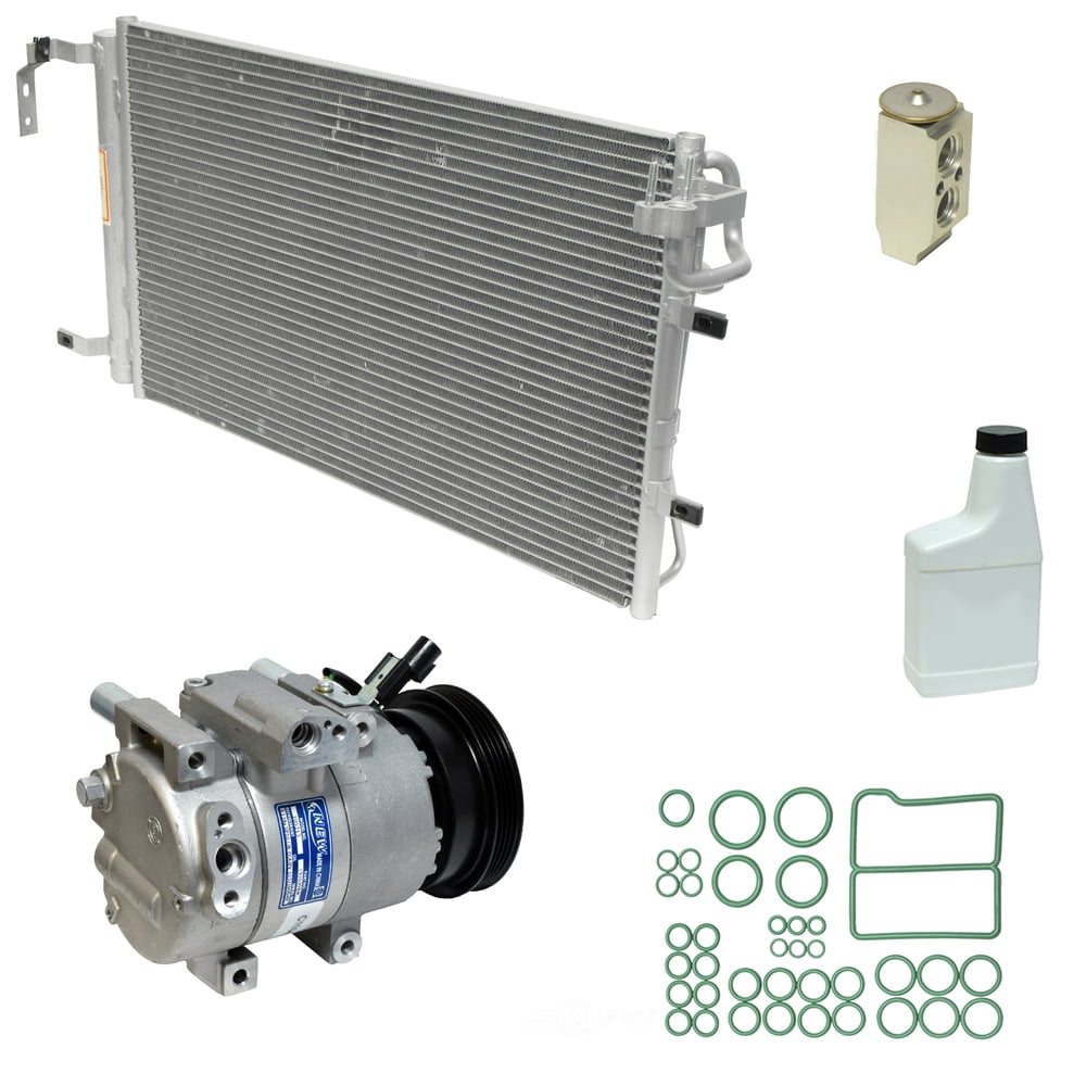 Uac Kt 4990A A/C Compressor And Component Kit Fits select: 2007-2009 KIA SPECTRA, 2007-2008 KIA SPECTRA5