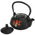 Uadme Cast Iron Teapot 0.3L Plum Blossom Bamboo Pattern Loose Leaf