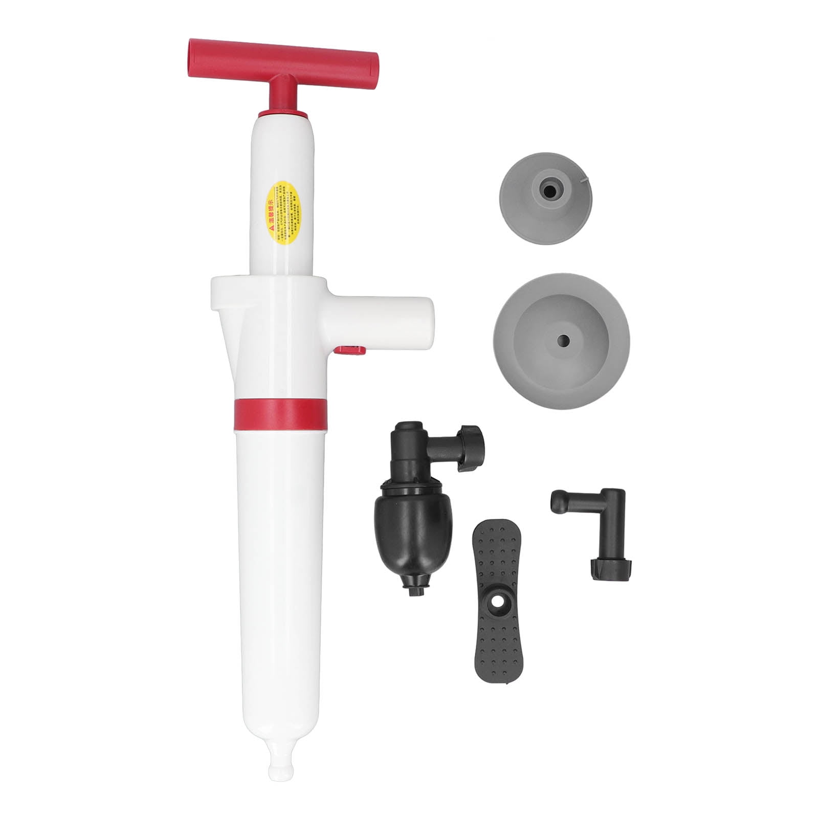 Uadme Toilet Plunger, Drain Unblocker Powerful Manual Pneumatic Dredge Equipment High Pressure