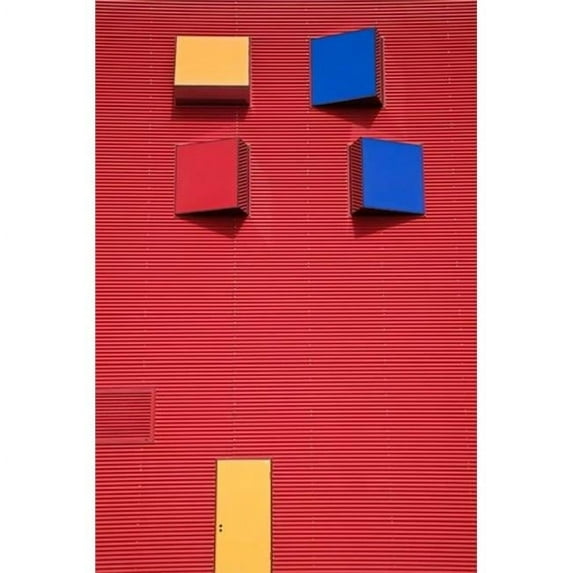 Uae Dubai Childrens City Museum Creekside Park Poster Print by Walter Bibikow - 18 x 26 in.