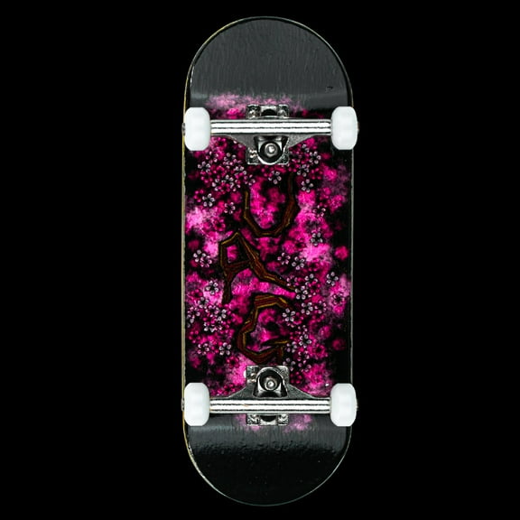 Uag Fb UAG Fingerboard Complete - Sakura Black and Pink, 34mm