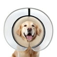 Uaidie Dog Cone Collar with Enhanced ATT1Anti-Licking, Inflatable Dog ...