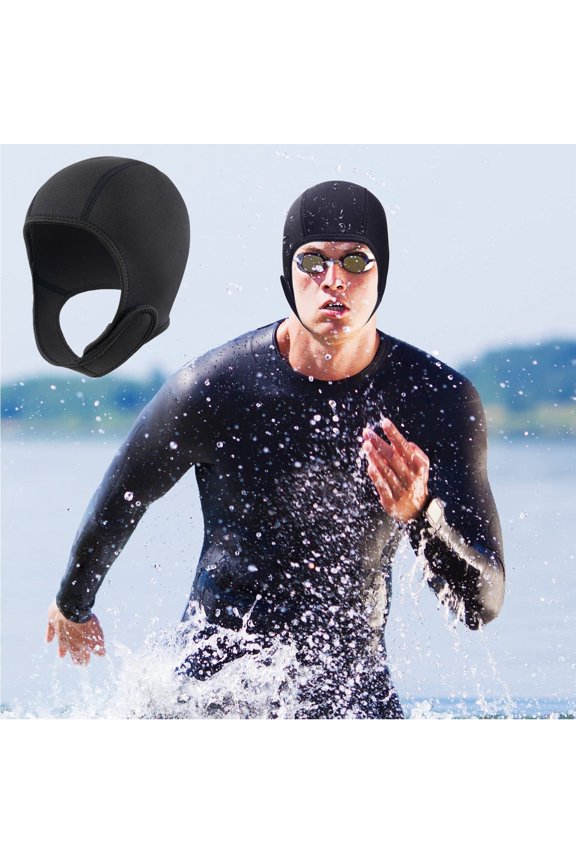 3mm Neoprene Diving Hood Sun Protection Windproof Warm Fast Dry Full Face Coverage for Adults Men & Women - Scu-ba Snorkeling Surfing Winter Swimming