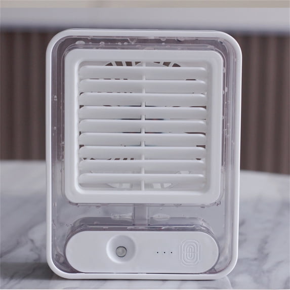 Uandlove Air Conditioner,Cooler Mini Fan USB Charging Spray Mini Conditioner Portable Humidification Desktop Fan