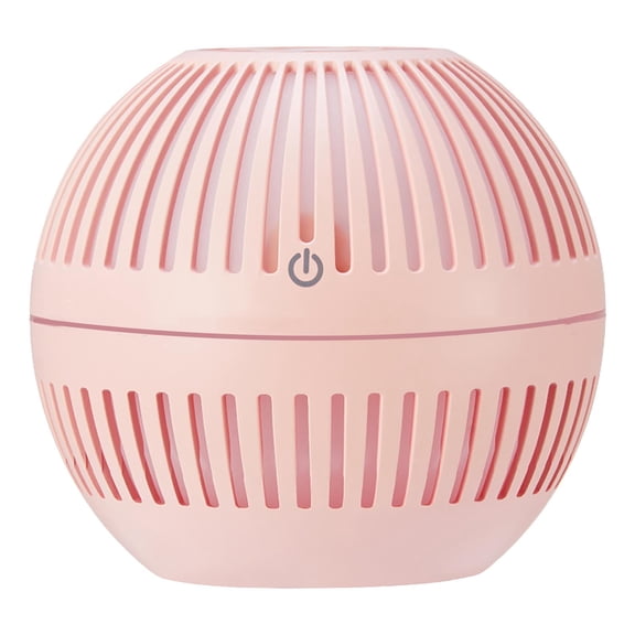 Uandlove Air Humidifier Circular Retro Style Hollowed Out Wood Grain Aromatherapy Machine Humidifier Essential Oil Purification And