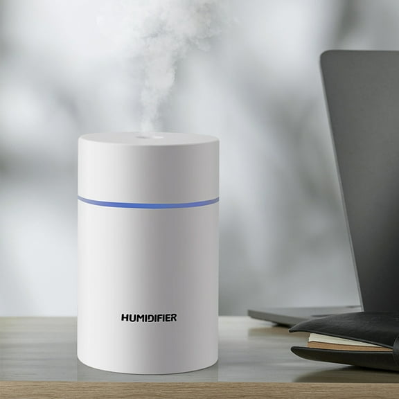 Uandlove Air Humidifier Mini Humidifier USB Desktop Humidifier Night Humidifier Auto Shut-Off 300ml Cool Mist Mode Super Quiet Suitable For Office Desktop Plants