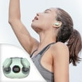 thumbnail image 1 of Uandlove Bluetooth Headset for Iphone,XG77 Bluetooth Earphones True Wireless Ultra Long Battery Life Mini Invisible In Ear Sports Noise Cancelling Earphones,Green, 1 of 7