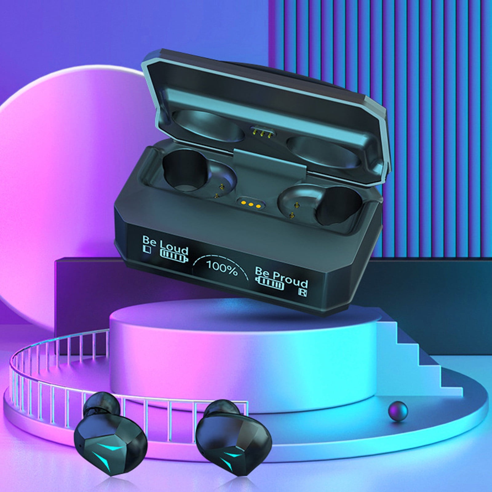 Uandlove Bluetooth Headset for Truckers,Wireless Earbuds Bluetooth 5.3
