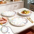 thumbnail image 1 of Uandlove Bunny Easter Paper Plates 25 Count, 7 Inch Disposable Party Plates for Easter Party & Brunch, Pastel Spring Plates, 1 of 6