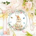 thumbnail image 1 of Uandlove Easter Plates Disposable 20 Count 7 Inch - Bunny Floral Design Paper Plates for Easter Party, Spring Celebration, Picnic, Birthday, 1 of 6