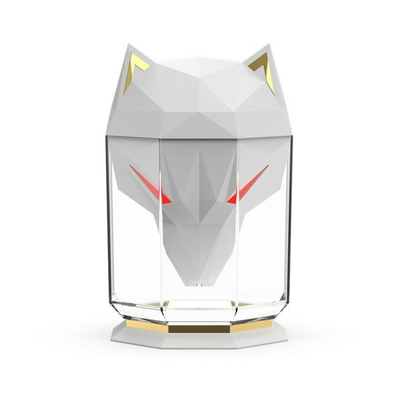 Uandlove Humidifier Large Room Wolf Humidifier 3D Geometry DIY War Wolf Model Heavy Humidifier