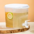 thumbnail image 1 of Uandlove Large Capacity 3.5L Beverage Dispenser with Spigot, Leakproof Plastic Drink Dispenser for Parties, BPA-Free Juice Container for Iced Tea & Lemonade, 1 of 9