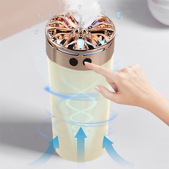 Uandlove Small Humidifiers for Bedroom Aromatherapy Humidifier Silent Aromatherapy Humidifier Home Car Aromatherapy Humidifier Two-speed Cool Ambience Light