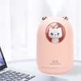thumbnail image 1 of Uandlove Small Humidifiers for Bedroom Colorful Cool Large Capacity Humidifier USB Desktop Humidifier Two Spray Modes Auto Shut-Off For Car Bedroom Babies Room Office Home Super Quiet Pink, 1 of 8