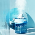 thumbnail image 1 of Uandlove Small Humidifiers for Bedroom USB Humidifier With Light Quiet Cool Mist Humidifier For Bedroom And Office Plants Easy To Clean Blue, 1 of 8
