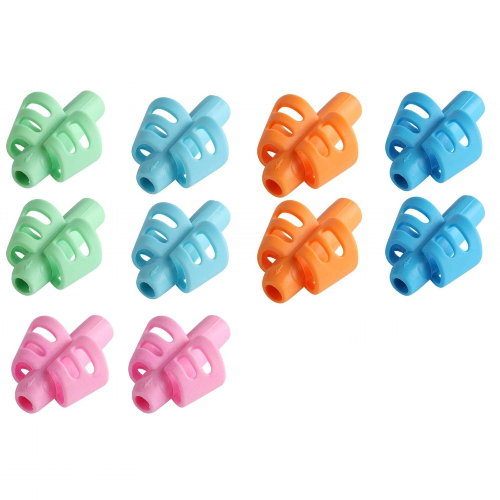 Pencil Grip 6-Pack Silicone S For Kids Handwriting Aid For Proper