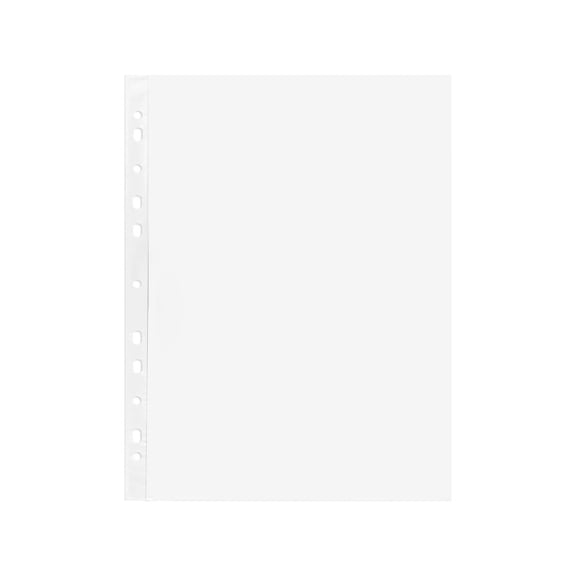 Uanit 100 Pack No Holes Sheet Protectors, 9" X 12", Heavy Duty Letter Size Heavy Duty Clear View Page Sleeves Protectors,Clear Top Loading Paper Document Artwork Protectors