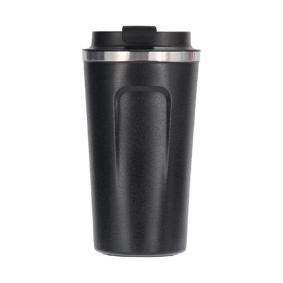 Uanit Stainless Steel Coffee Cup Double Wall Vacuum Portable Insulated Simple Fashion Business Office Gift Travel Mug with Leakproof Lid Insulation for Hot and Cold Water Tea 510ml