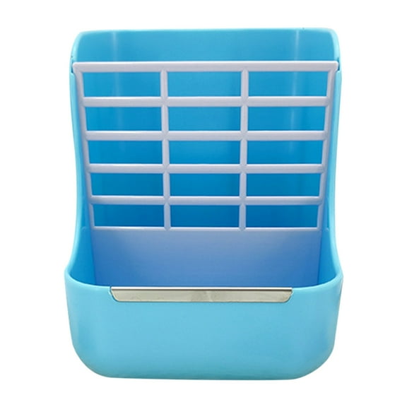Uanit 2 in 1 Food Hay Feeder for Guinea Pig, Rabbit Feeder, Indoor Hay Feeder for Guinea Pig, Rabbit, Chinchilla, Feeder Bowls Use for Grass & Food