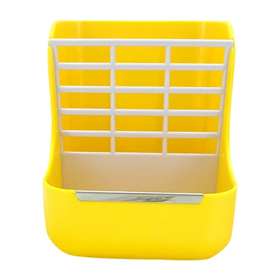 Uanit 2 in 1 Food Hay Feeder for Guinea Pig, Rabbit Feeder, Indoor Hay Feeder for Guinea Pig, Rabbit, Chinchilla, Feeder Bowls Use for Grass & Food