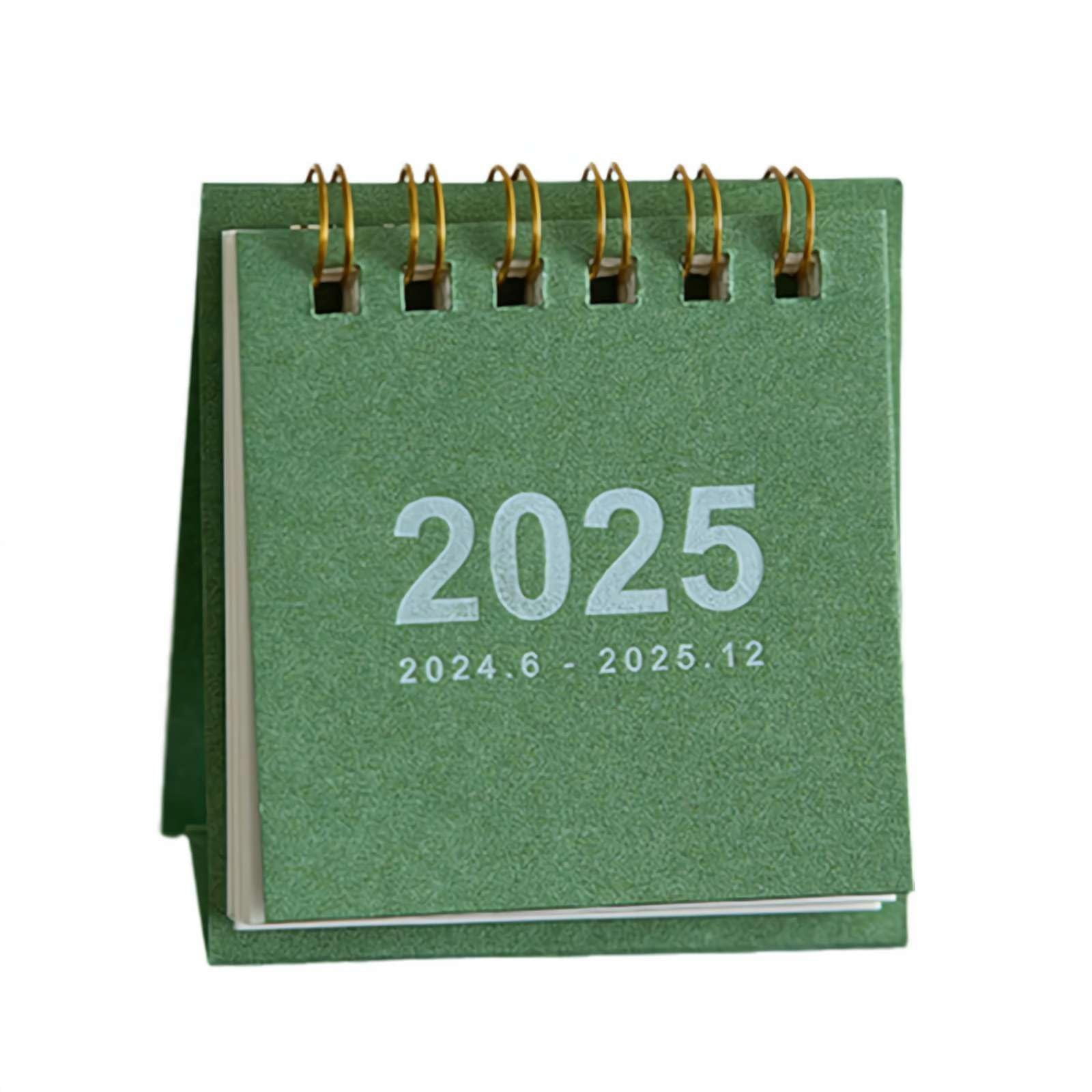 Uanit 2025 Calendar Desktop Decorative Ornaments Desk Calendar Small