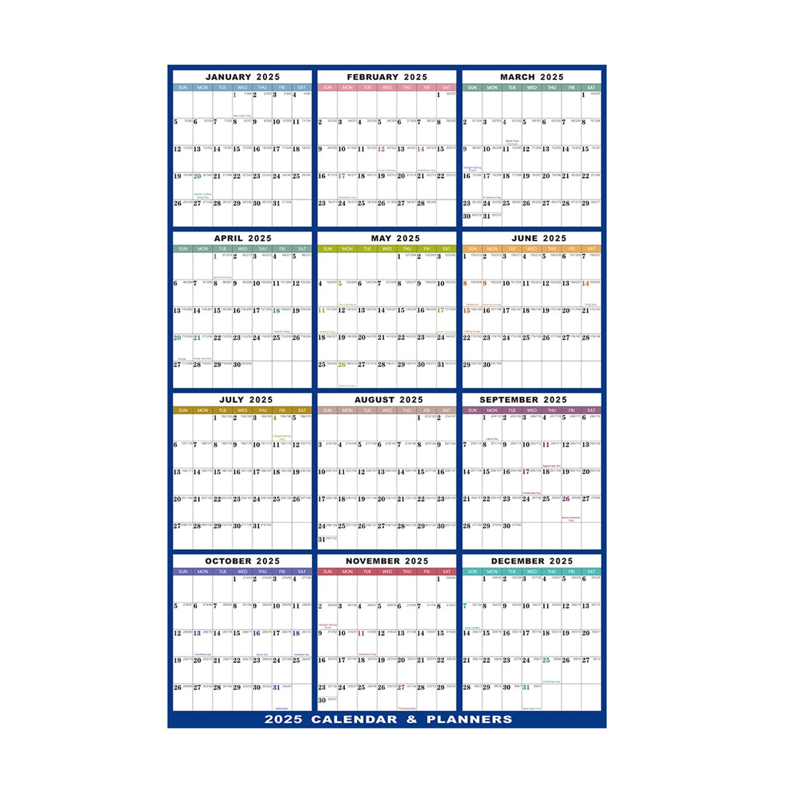 Calendar 2025 Layout 