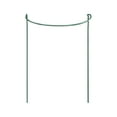 thumbnail image 1 of Uanit 24 Inch Plant Support Stakes, Half Round Metal Garden Plant Stake Peony Support Cage, Green Plant Support Ring Border for Tomato,Hydrangea,Flower Indoor Outdoor, 1 of 9