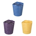 thumbnail image 1 of Uanit 3PCS Collapsible Laundry Basket, Rotating Hanging Storage Basket with Hook , Plastic Laundry Hamper for Bedroom, Living Room, Bathroom, Balcony, Pools, 1 of 7