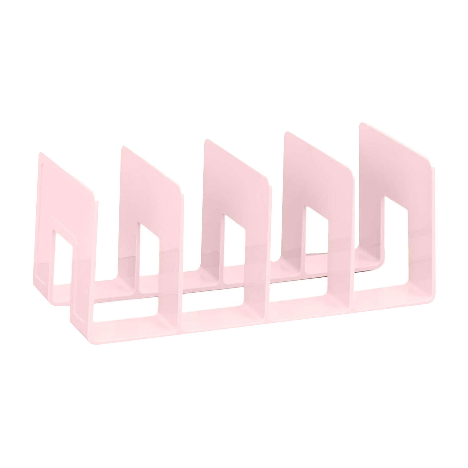 Cubicle File Rack Uanit 4-Cubicle Desktop File Sorter & Organizer - Sturdy Acrylic ...
