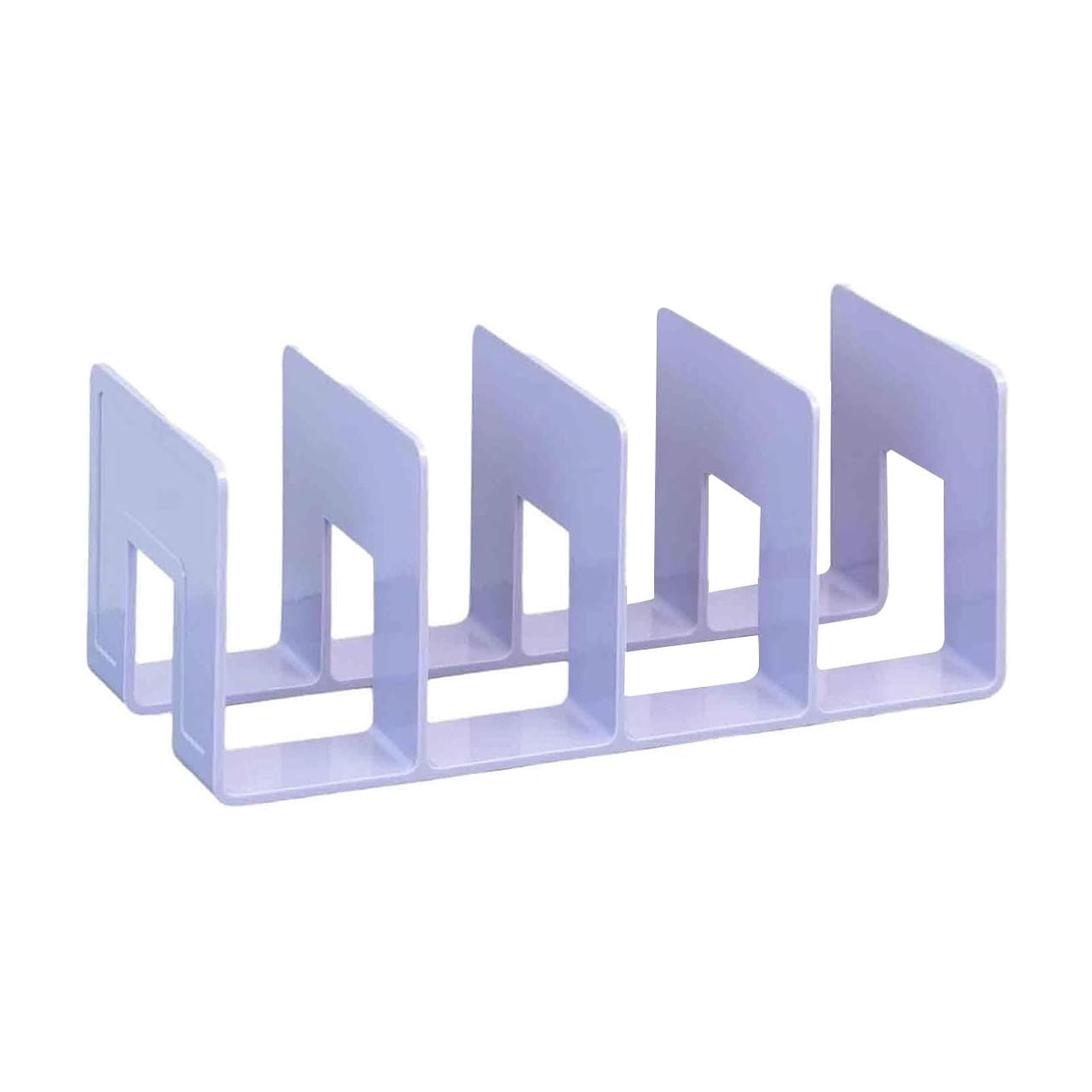 Envelope Rack Divider Uanit 4-Cubicle Desktop File Sorter & Organizer - Sturdy Acrylic ...