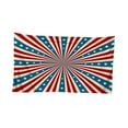 thumbnail image 1 of Uanit 4 Of July Towels Ultra Fine Fiber Beach Towel Quick Drying Sports Towel with American Flag Print for Adults, 1 of 5
