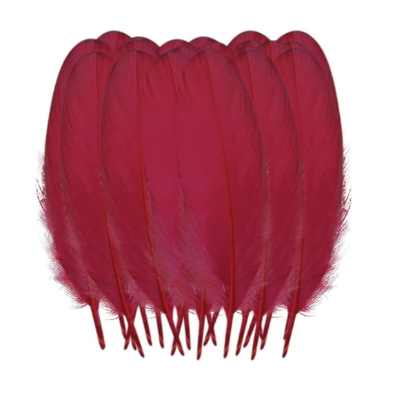 Uanit 50 Colorful Goose Feathers Diy Sunflower Wall Decoration Dream Catcher Wings Cat Stick for Wedding Clothing Hair Party Home Flower Pcs Plumage Craft Middle Floating Plume Arrangement
