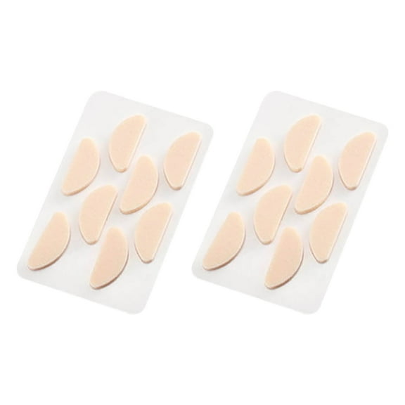 Uanit 8 Pairs Of Sponge Patches For Glasses Nose Pads Rubber Sunglasses Anti Indentation Drag Slip Eye Pad