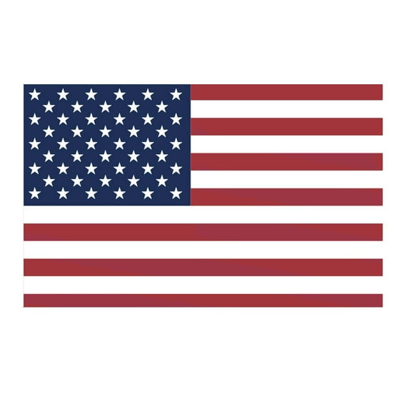Uanit American flag Double Indoor Banner Flags Outdoor Decoration Polyester Flag Flags Polyester 3x5ft Stitched Flags_ Banners & Accessories