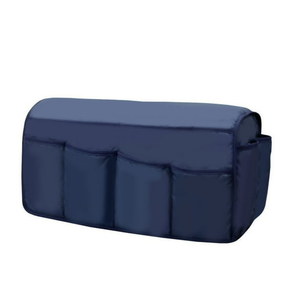 Uanit Armchair Caddy, Waterproof Sofa Armrest Organizer, Non Slip Recliner Organizer, Remote Holder for Recline, Recliner Caddy with 14 Pockets Storage for TV Remote, Phone, Magazine