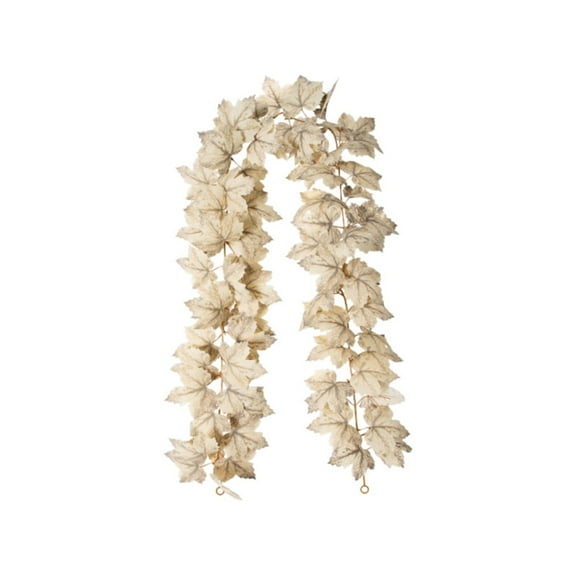 Uanit Artificial Autumn Maple Leaves Garland 69in/Pieces Fall Garland Hanging Vine Garland Vines Hanging Plants Colorful Fall Decor for Home Christmas Garland Wedding Party